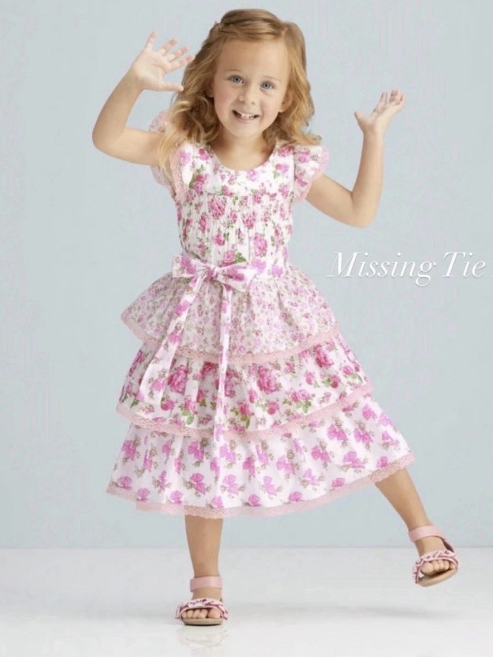American Girl® x LoveShackFancy Garden Party Dress for Girls | Size 3| NO TIE